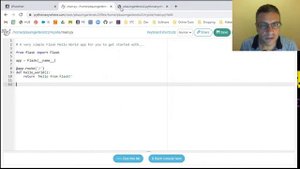 Hosting a Python Flask project on PythonAnywhere's free server