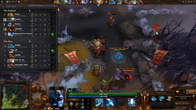 [DOTA 2]#11 Тутор на Новоцвет(Зевс) смотреть онлайн