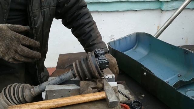 Замена пыльника внутреннего шруса с круглым корпусом. Санг енг Нью Актион.