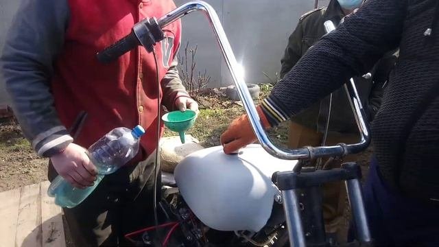 Зазоцикл. Первый выезд. Зазоцикл своими руками. Ч7.