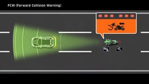 Kawasaki Forward Collision Warning Tutorial Video | Ninja H2 SX & Ninja H2 SX SE