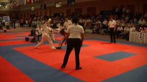 Deborah DeVita v Maria Semenova   WAKO World Championships 2013