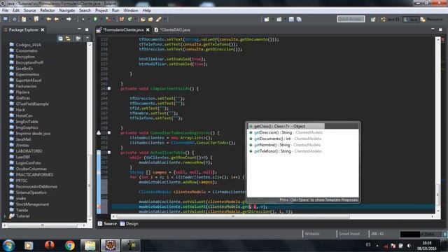 Tutorial JAVA+SQL (Registro de clientes) Cargar JTable [SELECT]+ Descarga смотреть онлайн