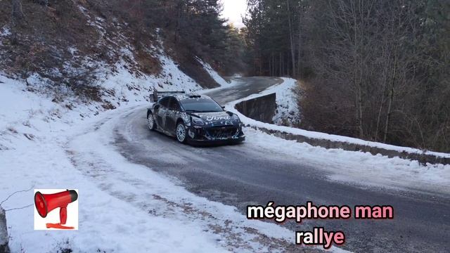 Test Rallye Monte Carlo 2022 Craig Breen Paul Nalge Ford Puma WRC hybride 2022 смотреть онлайн