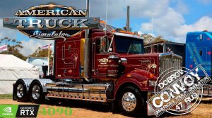 American Truck Simulator выполняем достижение Наливай и Столица школьных автобусов. #ats