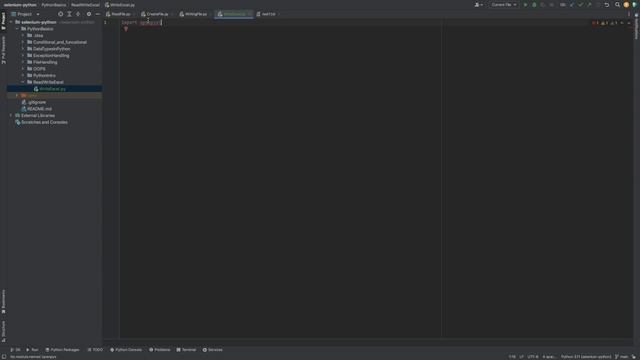 Reading Excel File in Python | Selenium WebDriver with Python