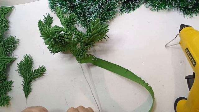 DIY | Елочка из фоамирана | Christmas Tree Made Of Foamiran