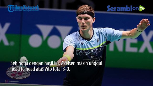 Viktor Axelsen Tampil Mendominasi Saat Lawan Vito di Indonesia Masters 2022