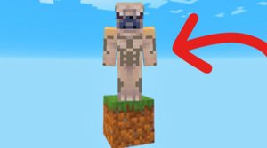 Один блок в майнкрафт! Выживание на одном блоке майнкрафт