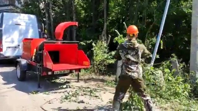 Аренда измельчителя веток Медведь 250 | Аренда Станков смотреть онлайн