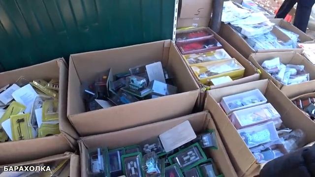 Московская Барахолка . поездка на Блошиный рынок в Новоподрезково "Левша" 2 - я часть . смотреть онлайн