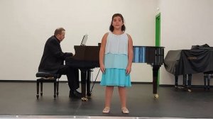 Татьяна Арцрумян (9 лет). Ц. Кюи, сл. П. Модзалевского "Весна".