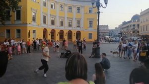 уличные танцы в летней любимой Одессе....#одесса #лето #одеса