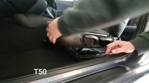BMW 1 series E87 how to remove front seat