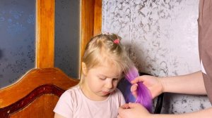 Как закрепить резинку канекалон | локоны единорога без дополнительного хвоста?