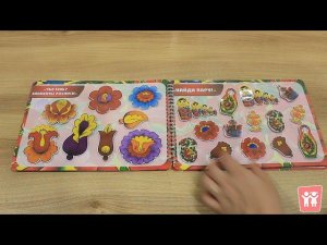 Альбом игр на липучках "Полхов Майдан"