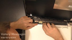 Ремонт замена экрана ноутбука Asus X554L.