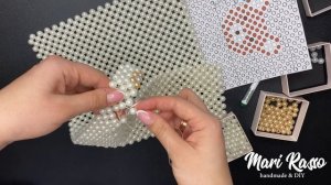 СУМКА ИЗ БУСИН С РИСУНКОМ СВОИМИ РУКАМИ. DIY - КАК СДЕЛАТЬ СУМОЧКУ ИЗ БУСИН. HOW TO MAKE A BEAD BAG