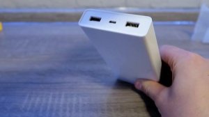 Распаковка Xiaomi 20000mAh Power Bank Dual USB Быстрая зарядка