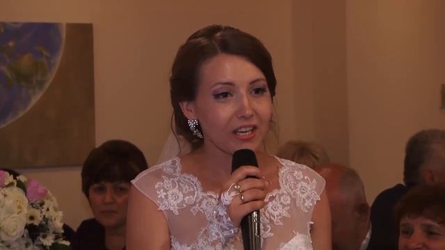 Стихи на свадьбе для мужа, родителей и крестной мамы! смотреть онлайн