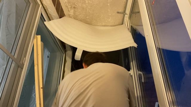 Утепление и отделка балкона под ключ своими руками. Часть 1 - Начало смотреть онлайн