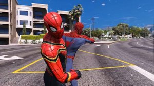 SPIDERMAN VS IRON SPIDER - EPIC SUPERHEROES BATTLE