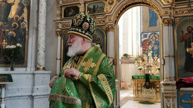 Митрополит Минский Павел рассказал как относится к освященной в церкви вербе . смотреть онлайн