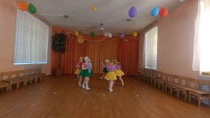 "Доченька моя пока мала". Танец с куклами. Средняя группа.