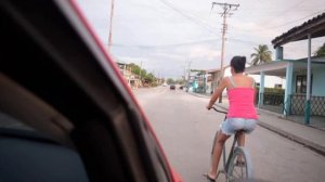 Driving through Placetas, Villa Clara, Cuba