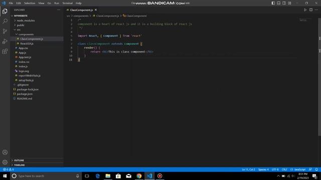 Components in React JS from Scratch | React JS | DinaTechy смотреть онлайн
