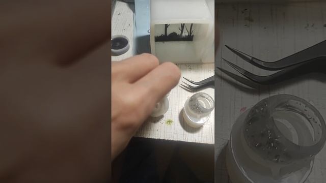 Создание колец из эпоксидной смолы