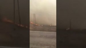 Итат горит, Тяжинский район!!!