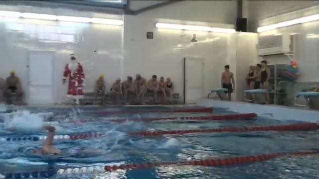 Новогодние старты в бассейне 2012