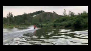 Путешествие по реке Бердь на моторах-болотоходах (часть 2)