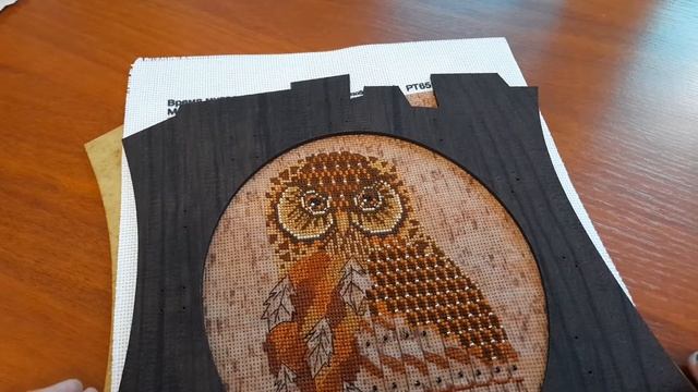 Набор для вышивания с рамкой "Время мудрости". Часы от фирмы Нова Слобода. смотреть онлайн