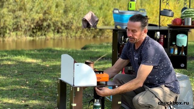 Чакбокс - туристическая кухня складная для кемпинга. Кухня в виде куба в которую помещается всё! смотреть онлайн
