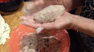 Котлеты капустные с фаршем.Очень сочные и очень вкусные