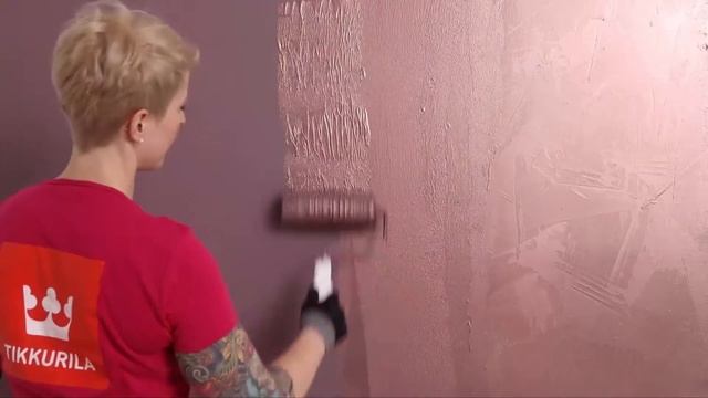 Tikkurila — эффект «Изящная гостиная» смотреть онлайн