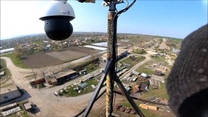 Установка скоростной роботизированной камеры DH SD49225I HC S3