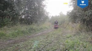 Мотобуксировщик POMOR X1 - самый доступный и компактный!