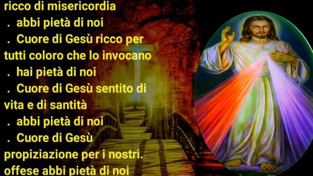 Litanie del Sacro Cuore di Gesù.