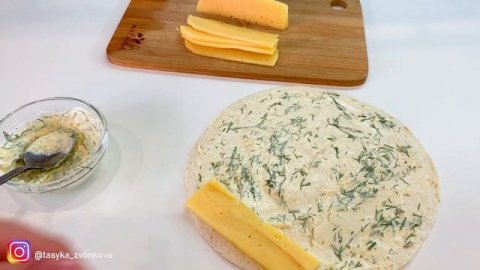 Быстрый завтрак из лаваша за 2 минуты Простые рецепты