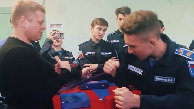 Мастер-класс для юнармейцев
