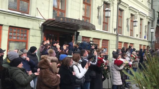 Андрей Мягков. Проводы. Аплодисменты.