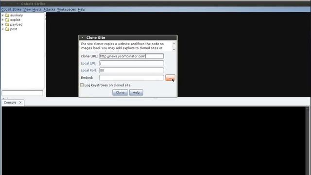 Java Signed Applet Attack - Cobalt Strike смотреть онлайн