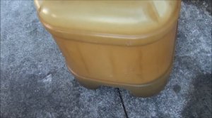 Солярка из отработки - заливаем в бак.