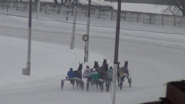 ЦМИ. Бега. 20.01.13. Заезд 9(31). Приз "Русская Зима". смотреть онлайн