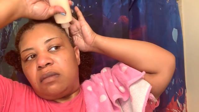 MIELLE WASHandGO  SHAMPOO AND STYLE USING MIELLE AND GARNIER WHOLE BLENDS!!