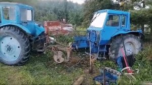 Половиним Мтз 80 с помощью Мтз 50