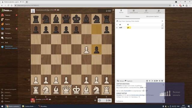 Веселые шахматы. Очень быстрый мат смотреть онлайн